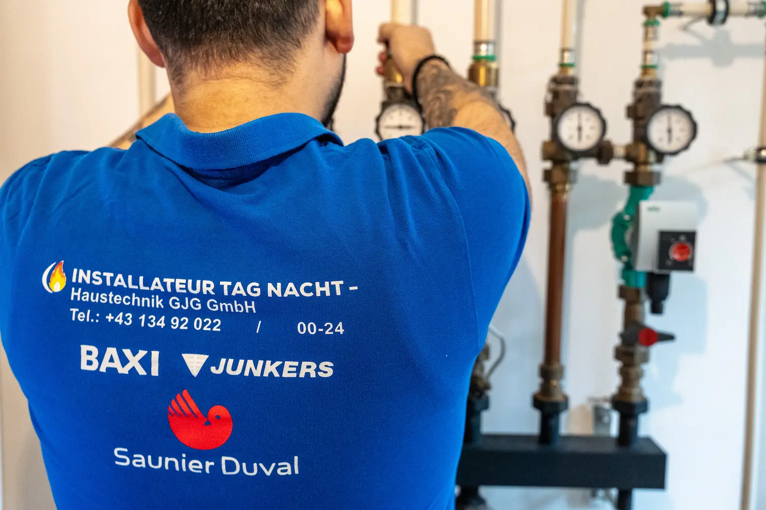 Baxi Installateur bei Kundendienst in Wien